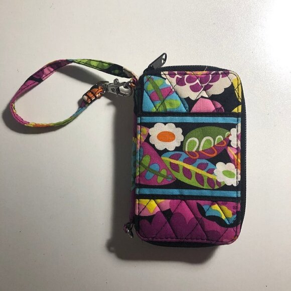 🛒 $8 - Vera Bradley  ID zipper case #2573 - Picture 2 of 6